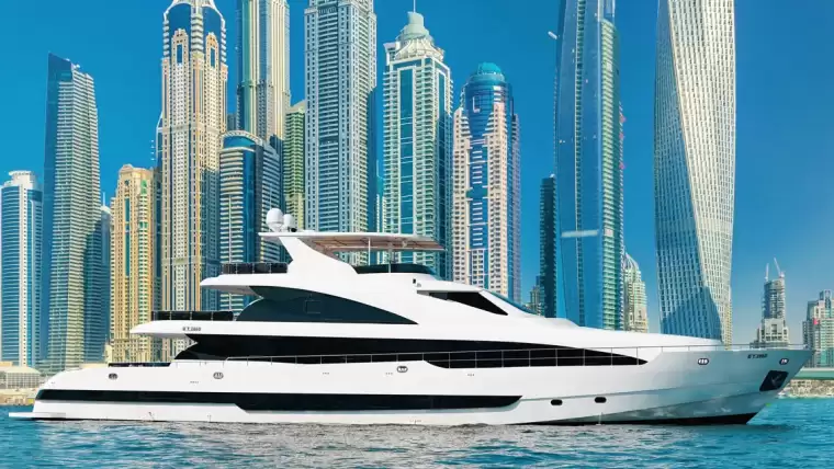 43m Tri deck super yacht Dubai