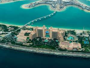 Atlantis The Palm on the best Dubai Marina route.